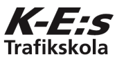 Ke:s Trafikskola logo